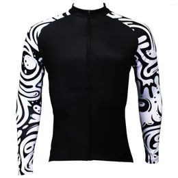 Giacche da corsa Triathlon Jersey Mountain Full Zipper Bike Tight Fitting Bicicletta da ciclismo traspirante a prova di raggi ultravioletti con tasca