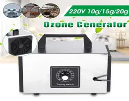 101520G 220V Ozonizer Air Purifier Sterilizer Machine Cleaner Deodorizer Sanitizer Cleaning Formaldehyde Water Purify Purifiers1110002