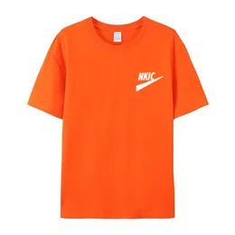 Męska luźna koszulka z krótkim rękawem upuszczona sportowa odzież fitness T -koszulka letnia gimnastyczna odzież tee logo nadruk logo