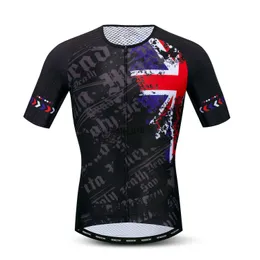 Camas de ciclismo Tops Ciclismo Jerseys UK Verão MTB MTB Top Bike Jersey Men Pro Team camisa Roupas de bicicleta Maillot ropa ciclismo