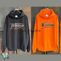 Men's Hoodies Sweatshirts Oversize Orange Terry Hoodies Sweatshirts Men Women VTM Top Quality Hooded T230303