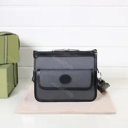 Bolsos de hombro de lujo Bolsos de mensajero de cuerpo cruzado de diseñador Carteras de lona casual Bolso de cuero bolsos de maquillaje Bolso de tubería de cuero vintage clásico Bolsos de moda para hombre