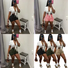 Frauen Casual Shorts Designer Hosen Sommer Neue Mode Straße Pat Gerade Barrel Hohe Taille Dünne Arbeit Shorts