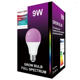 Grow Lights High Quality Led Growth Lamp Full Spectrum E27 Plant Indoor Light 9w Growing Bulbs Fill Durable