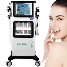 Alice Super Bubble 7 I 1 Ultraljud Hydro Massage Aqua Peeling Skin Oxygen Hydro Bio Lifting Salon Machine