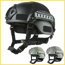高品質の軽量ヘルメットエアソフトMH戦術ヘルメット屋外戦術鎮痛剤CS SWATライディング保護装置207f