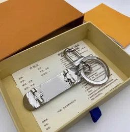 Schlüsselbänder Luxus-Schlüsselanhänger Designer-Unisex-Schlüsselanhänger aus echtem Leder mit Edelstahl-Schlüsselanhänger, gut, schön