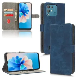 RFID -skyddsfall för BlackView A52 A50 A95 A55 C60 A100 A90 A80 A70 Oscal C80 Pro Wallet Pu Leather Phone Case