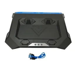 Laptop Cooling Pads MC RGB Gaming Pad 1118 Inch Height Adjustable Cooler Stand With 2 Quiet Fans And Two USB Ports For PC1636893