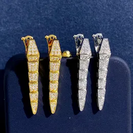BUIGARI Orecchini pendenti firmati coda di serpente per donna moda diamante placcato oro 18 carati stile classico T0P designer di marca di qualità regalo squisito con scatola 005