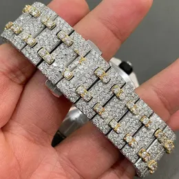 2023Custom Brand Watch Moissanite Diamond Iced Out with Wholale Price from China Supplier Bus