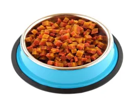 Bowls Steel Puppy Dog Feeder Feeding Food Water Dish Bowl Pet Cat 22307cm rostfritt stål4869877