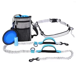 أطواق الكلاب Strong Leash Kit Leash Respency Lope Rope Pack Running Traction Traction Set Pet Supplies Supplies Spossion-Profiion