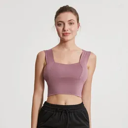 Yoga Outfit Vansydical Sexy Larghezza Cinturino Donna Reggiseni Traspirante Push Up Reggiseno sportivo Palestra Corsa Allenamento Fitness Corsetto Bralette Crop Top