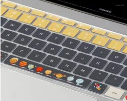لوحة المفاتيح تغطي ملصقات غطاء السيليكون لـ Huawei MateBook 13 2022 رسائل مضادة للماء الأبجدية الأفلام الواقية Skin4605737