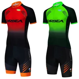 Orbea Cycling Short Sleeves Jersey (BIB) 반바지 세트 베스트 판매 안티 -UV 여름 자전거 의류 통기성 자전거 유니폼 Ropa Ciclismo Y2303306