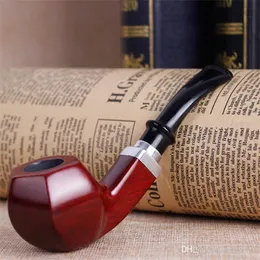 Smoking Pipes New creative mahogany pipes, sandalwood smoking sets, wooden pipes,