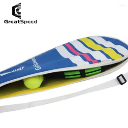 Borse da esterno Sport per adulti Copertura per borsa da Tennis Greatspeed per racchette da 27 pollici spugna ispessita maschio femmina racchette da Padel spiaggia