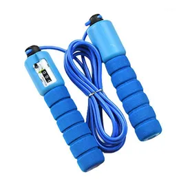 Jump Ropes With Counter 2.9m Adjustable Fast Speed Counting Skipping Rope Jumping Wire Sponge Fitness Equipment1