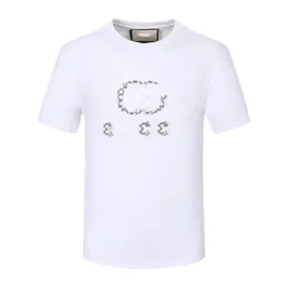 Męska koszula od projektanta Trapstar t shirt Slim Fit Krótki rękaw Bawełna Oddychająca koszulka Odzież markowa Luksusowa bluza z nadrukiem liter 2023 Wiosna Ulica Casual Męskie