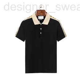 Men Polos Designer 22SS Designer Men Polos Luxury Summer Wo Wo Contrast Polo Stirts Fashion Letter Brands M3xl Zump