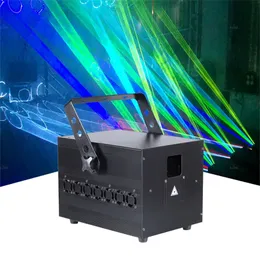 Iluminação a laser 5W RGB Animação a laser Disco DJ Exposição Profissional Light DMX512 Music Shows Stage Light