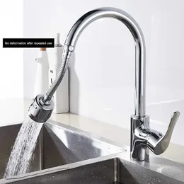 Küchenarmaturen Flexible Küchenarmatur AntiSplash Düsenverlängerung 360 Grad drehbar Home Sink Wasserhahn Sprayer Küchenarmatur Wasserfilteradapter J230303