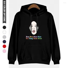 Herrtröjor xue hua piao bei feng xiao tröjor män kvinnor huva pullover ficka långärmade harajuku hoodie hoody tops