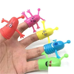 Dekompression leksak fidget leksaker sensoriska halloween monster form finger docka barn pussel anti stress utbildnings vuxna överraskning wh dhcbf