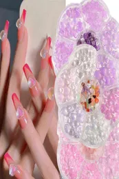 Candy Colors смешанный медведь Love Heart Crystal Stones 3D Nail Art Arinestones Diy Jelly Color Maneing Gems Decorations Y22045896656