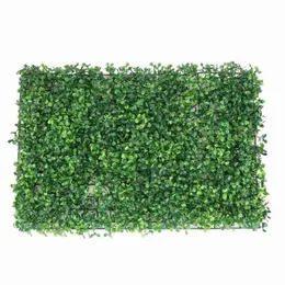 Decorative Flowers 40x60cm Artificial Green Plant Lawns Carpet For Home Garden Wall Landscaping Plastic Lawn Door Shop Background Decoration