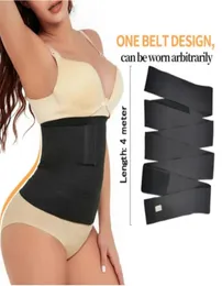 Trainer de cintura para mujeres control de la barriga envoltura cinta adhesiva cinta adhesiva de torso largo y adelgazante Shaper posparto Pérdida de peso de la altura 21632862