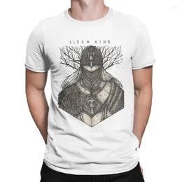 Koszulka T-T-shirts dla mężczyzn Elden Pierścień idealny prezent czyste bawełniane ubrania