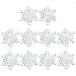 Gift Wrap Patches Snowflake Christmas Sew Iron Embroidered Appliques Patch Cloth Applique Embroidery Costume Jackets Diy Clothes