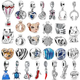 Il pendente Pandora Balloon Tribe S925 in argento sterling con ciondolo a forma di animale è adatto per braccialetti gioielli di moda fai da te