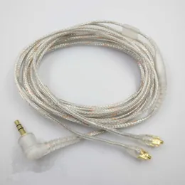 Przezroczysty kabel Shure SE535 SE215 Zakodowany kabel słuchawkowy kabel audio Kabel UE900 W40 SE425 Universal