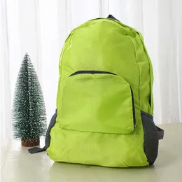Nueva mochila plegable multifuncional para viajes al aire libre, mochila para estudiantes de clase de entrenamiento, añadida