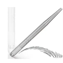 Intero 300 pezzi d'argento Professional Makeup Pen permanente Penna 3D MANUALE MANUALE PENA TATTOO TATTOO Microblade 229Z 229Z