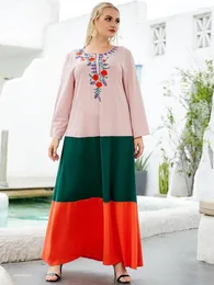 Ubranie etniczne Mubarak Abaya Dubai Islam Muzułmańska moda długa sukienka Turkish Maxi Sukienki 2023 Ramadan Eid for Women Robe Longoe Femme Aid