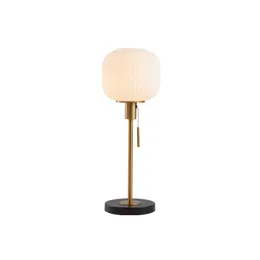 Стеклянный настольный лампа современный роскошный интерьер декоративный светодиодный стол.