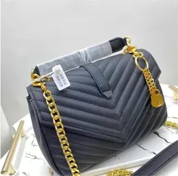 Высококачественные роскоши дизайнеры сумки женская модная сумка для плеча золотая серебряная мешка кожа