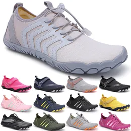 acqua uomo donna sport scarpe da nuoto nero bianco grigio blu rosso spiaggia all'aperto 058