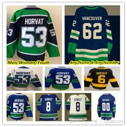 توب جي تي Miller Vancouver Hockey Jerseys Elias Pettersson Quinn Hughes Andrei Kuzmenko Bo Horvat Brock Boeser Tanner Pearson Thatcher Demko