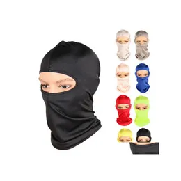 Party Masks Style Winter Outdoor Riding Keep Thermal Mask Windbreak Dustproof Headgear Masked Face Guard Hat Drop Delivery Home Gard Dhuez