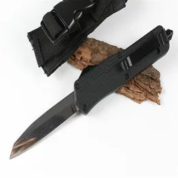 Micr E07 fangs dragon single front mirror light Hunting Folding Pocket Knife Survival Knife Xmas gift for men copies D2245s