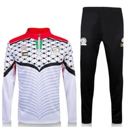 Treno masculino Palestina seleção nacional de time de time de time de time de futebol calças roupas roupas esportivo masculino jogging suéter s335z