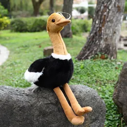 40/50 cm Simulering Ostrich Plush Toy fylld livtro djurdocka mjuk fågel kudde söt gåva till barn flicka la542