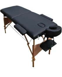 Bärbar vikningsmassagesäng med Carring Bag Professional Justerbar spa -terapi Tatueringsskönhet Salong Massage Table Bed4525084