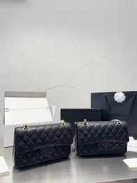 Sacchetto designer spalla borsa a tracolla in pelle caviale materiale è il processo originale di pelle di pecora all'interno del vano comodo scatola regalo di stoccaggio