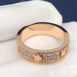 Anel de diamante redondo de luxo feminino elegante, cristais cintilantes, joias de aniversário, noivado, rosa, liga de ouro, anéis de ouro banhados a ouro ZB019 E23